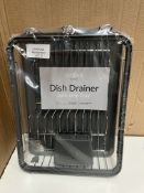 Anika Dish Drainer with Drip Tray Grade U - RRP £21.99