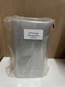 Rectangular grey Lampshade with Fittings Grade U - RRP £14.99