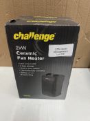 Challenge 2Kw Ceramic Fan Heater Grade U - RRP £32.00.
