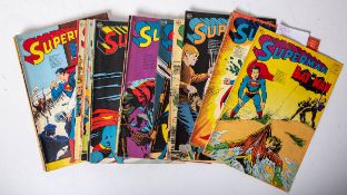 31-teiliges Konvolut von Superman- u. Batman Comic-Heften