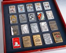 20-teilige Zippo Feuerzeug-Sammlung