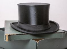 Chapeau Claque (Hutfabrik Hermann, wohl um 1900)