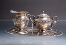 3-teiliges Service 925 Silber
