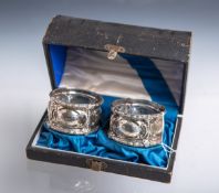 Paar Silber-Serviettenringe (19. Jh.)