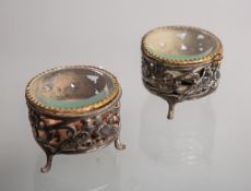 Paar Schmuckschatullen (wohl Frankreich, wohl um 1900)