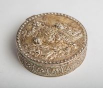 Deckeldose 835 Silber (um 1900)