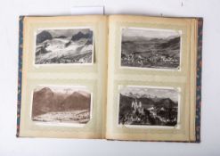Altes Postkartenalbum (um 1900)