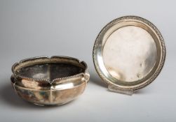 2-teiliges Konvolut von Schale und Teller