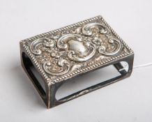Streichholzschachtel-Halter 925 Silber (England, Birmingham, 19./20. Jh.)