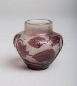 Kleine Kameovase (Emilé Galle, Nancy, Jugendstil)