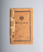 Militärpaß des 