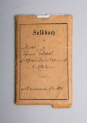Soldbuch m. Schuber des Reiters 