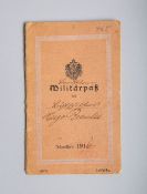 Militärpaß des Luftschiffers 