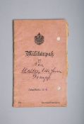 Militärpaß des 