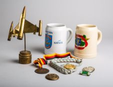 8-teiliges Militaria/Bundeswehr-Konvolut