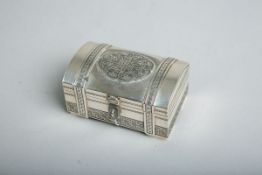 Kleine Silbertruhe 925 Silber (Ägypten)