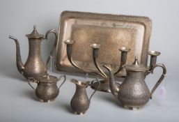 6-teiliges Silberservice (Pakistan)
