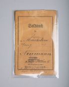 Soldbuch des Füsiliers 