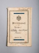 Militärpaß des Füsiliers 