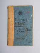 Militärpaß des Unteroffiziers 