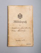 Militärpaß des Obergefreiten 
