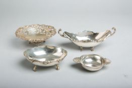 4-teiliges Konvolut von Silberschälchen (Ägypten)