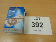 5X SILVA EXPEDITION 4 MAP READING COMPASS. NEW & UNISSUED IN ORIGINAL PACKING WITH LANDYARD