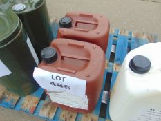 2 x 20 litre Drum of Mobil RARUS 427 Premium Unissued MOD Stock