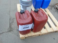 2 x 20 litre Drums of Mobil High Performance Gear 600 XP220 Unissued MOD Stock