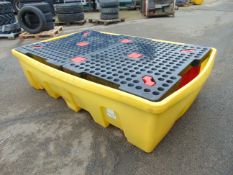 Double IBC Container 1100L Spill Pallet