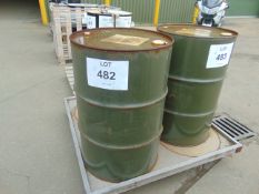 1 x 205 litre Drum of Fuchs Lubricant OM 33 Unissued MOD Stock