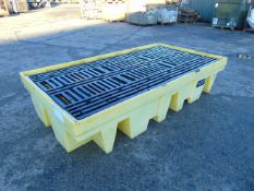 New & Unused Double IBC Container 1100L Spill Pallet