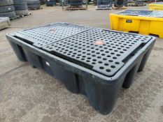 Double IBC Container 1100L Spill Pallet