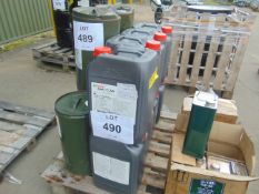 8 x 20 litre Drums of Castrol SP320 High Quality Extreme Pressure Gear Oil Unissued MOD Stock