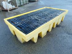 New & Unused Double IBC Container 1100L Spill Pallet