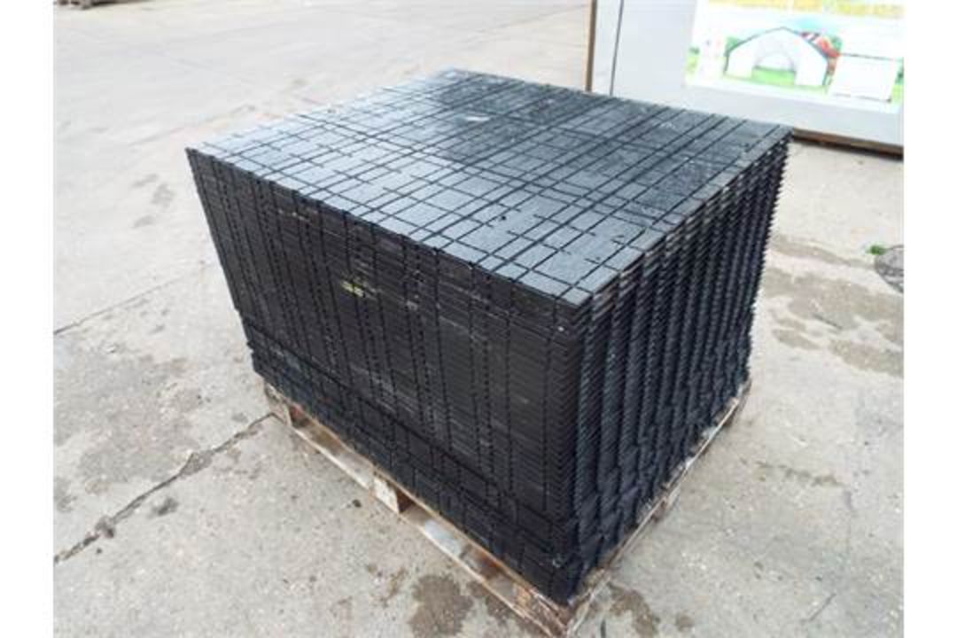 Pallet of Rola Trac Interlocking Flooring - Image 1 of 8