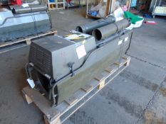 Dantherm VAM-15 Workshop oil/kero/diesel heater c/w fittings as shown