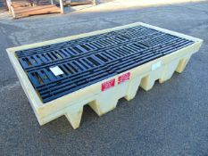New & Unused Double IBC Container 1100L Spill Pallet