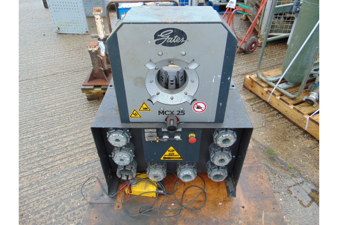 Gates Hydraulic MCX25 Hose Crimping Machine - Image 1 of 5