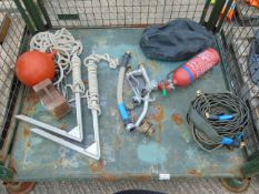 Anchors, Fuel Nozzle, Buoy, Hoses etc