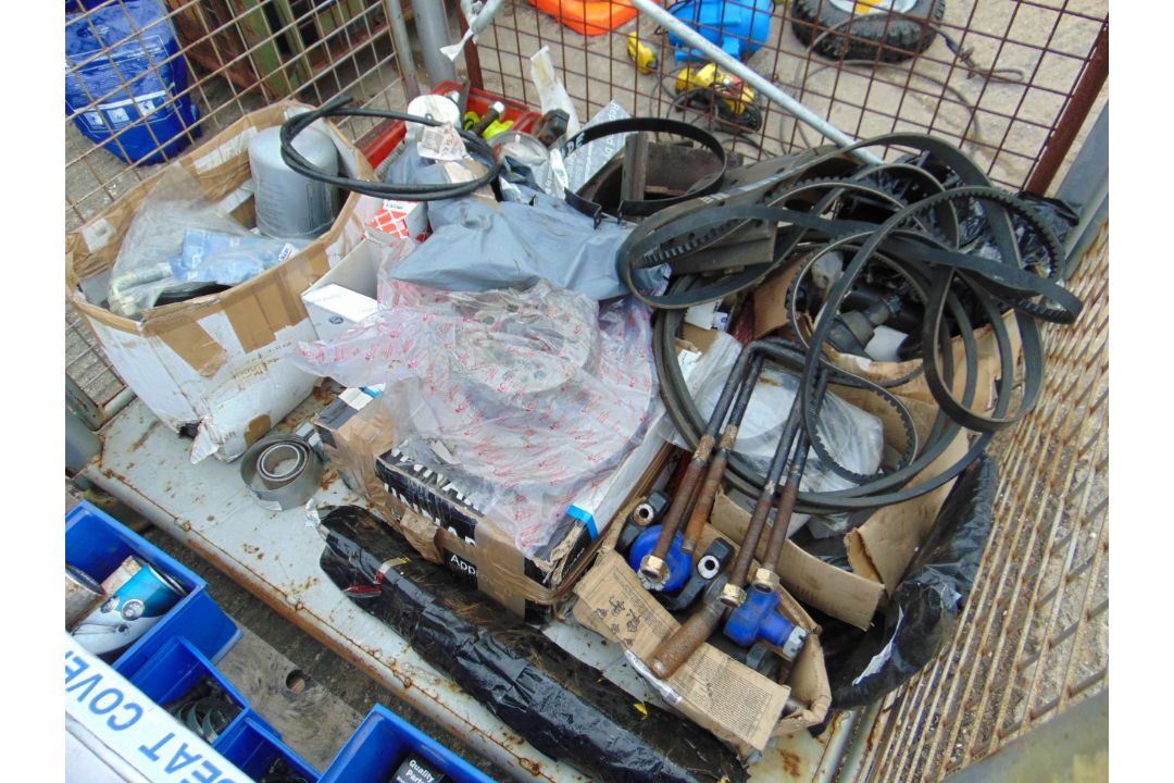 Mixed Vehicle Spares, Brake Discs, Belts, Filters etc - Image 1 of 7
