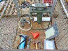 Mixed Hand Tools, Pump etc