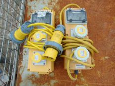 2 x Mennekes 110V Distribution Units