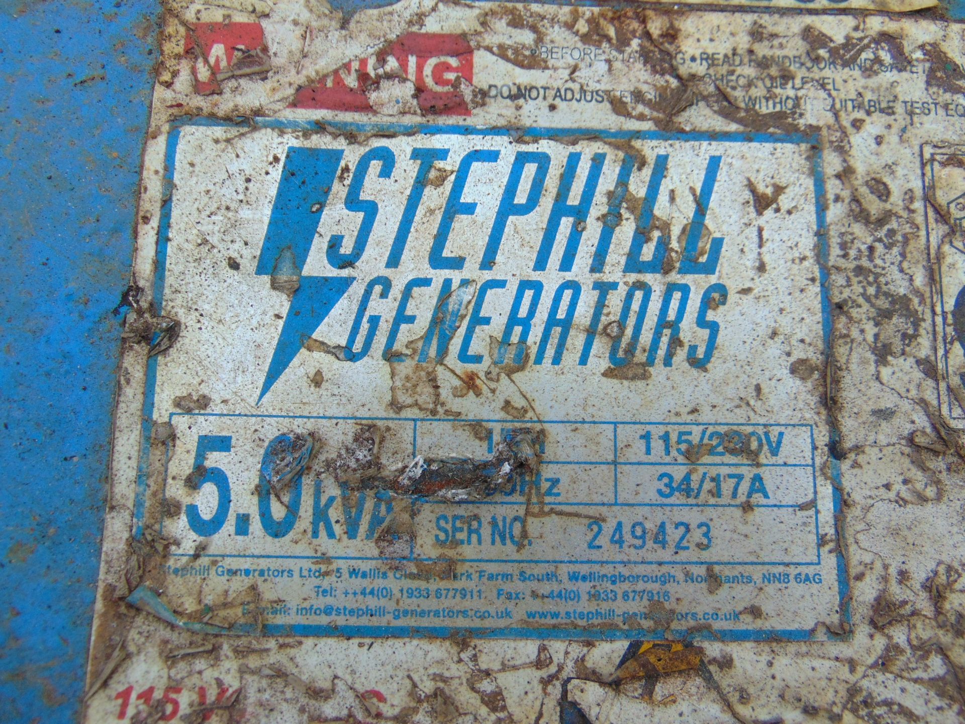 Stephill 5 KVA Generator - Image 6 of 6