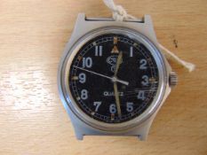Rare 0552 CWC Service Watch Royal Marines/Navy Issue Nato Marks, Date 1990, * GULF WAR *