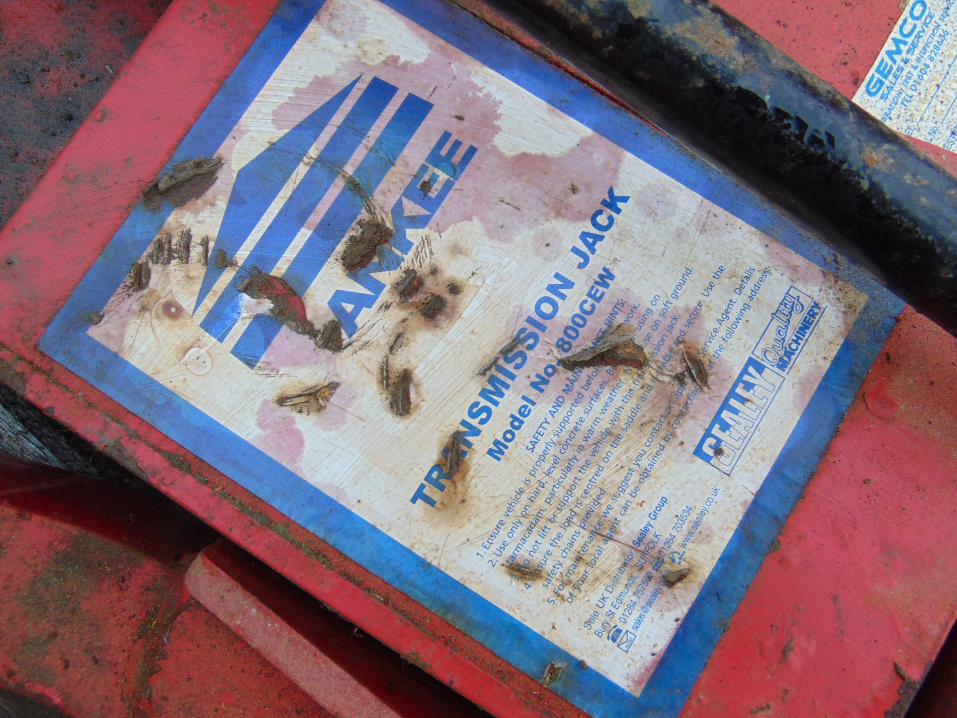 Yankee 800CEW Transmission Jack - Image 3 of 3