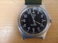 CWC W10 British Army Service Watch Nato Marks, Date 1997, New Batt/Strap