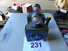 2 x New Unissued Marker Lights as Shown