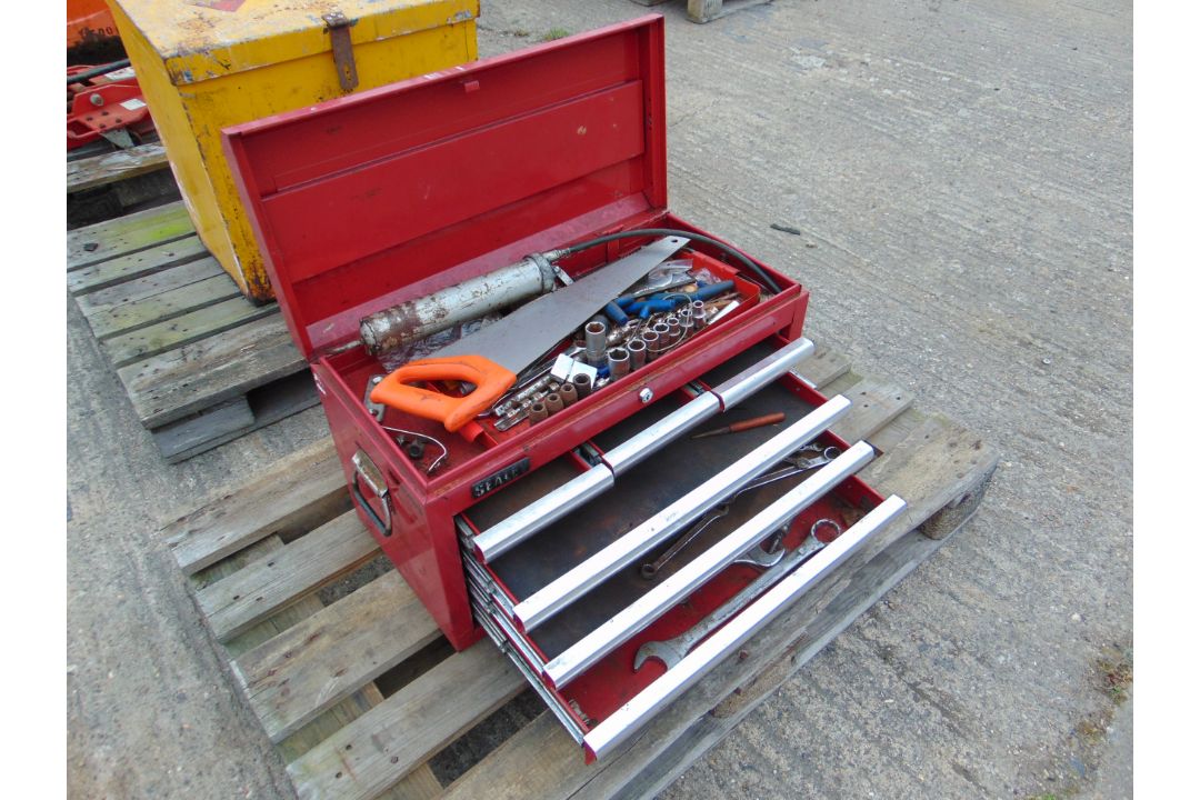 Sealey 6 Drawer Tool Chest C/W Assorted Tools - Image 1 of 5