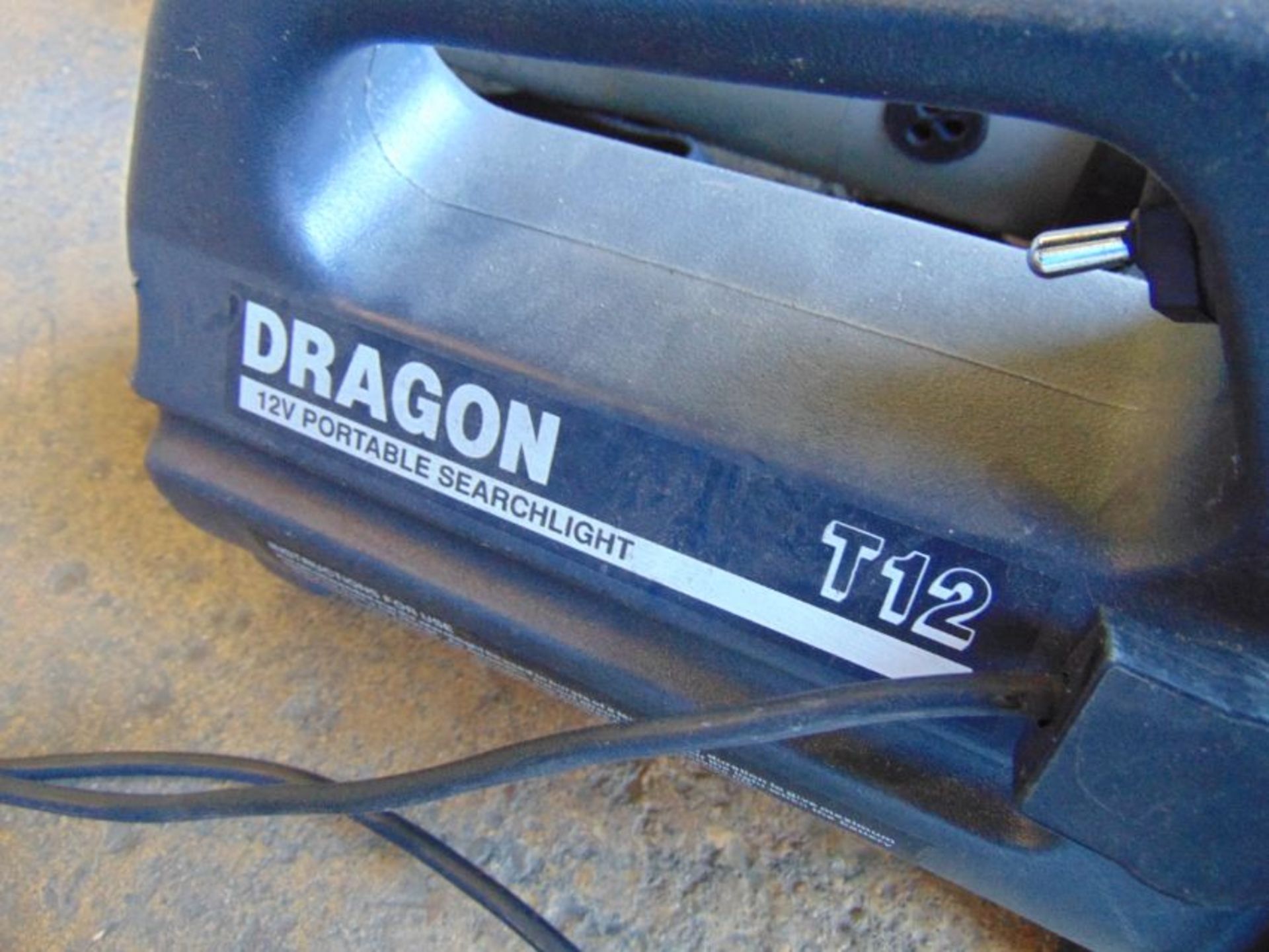 2 x Dragon Searchlights c/w Charger - Image 3 of 5